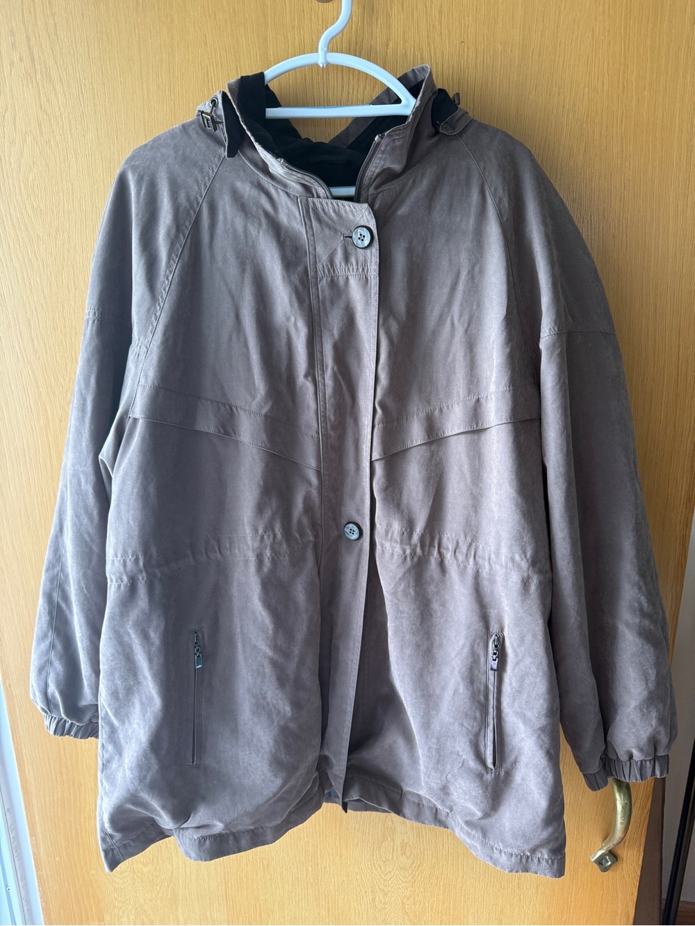 Forecaster of Boston Taupe Lined Coat